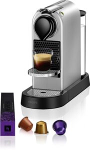 krups nespresso citiz xn741b zilver